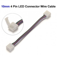 Led Strip 5050 RGB 4 pin PCB Connector Adapter Wire Cable 